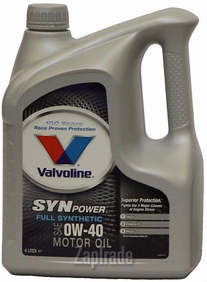 ������ �������� ����� Valvoline SynPower,  � ��������-�������� � ������