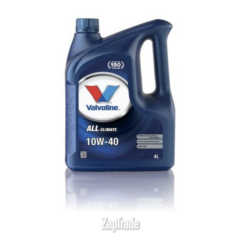 ������ �������� ����� Valvoline ALL CLIMATE EXTRA 10W-40, 4�,  � ��������-�������� � ������