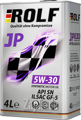 ������ �������� ����� Rolf JP SAE 5W-30 ILSAC GF-5,  � ��������-�������� � ������