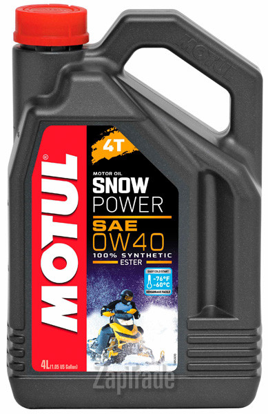 ������ �������� ����� Motul Snowpower 4T,  � ��������-�������� � ������