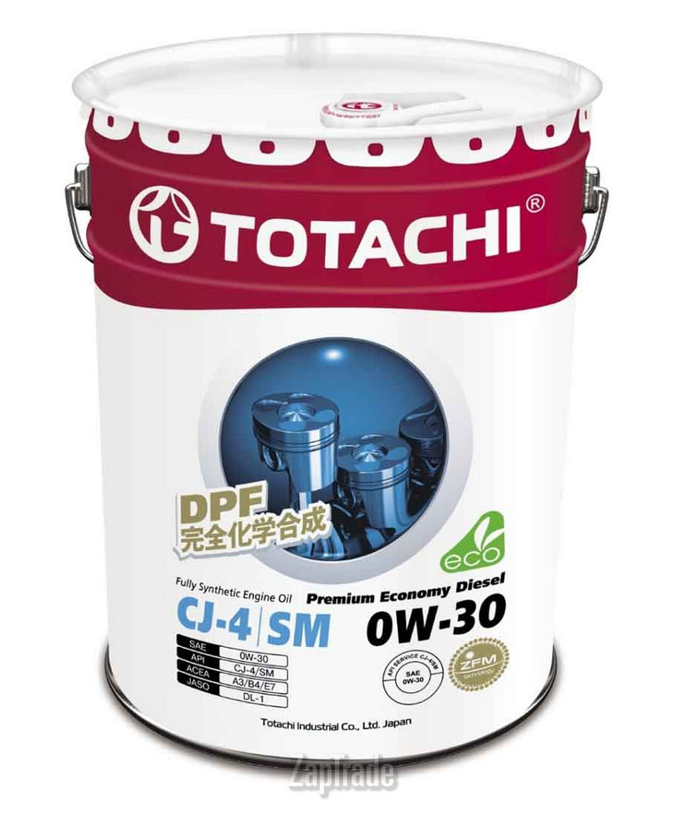 ������ �������� ����� Totachi Premium Economy Diesel Fully Synthetic CJ-4/SM,  � ��������-�������� � ������
