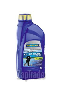 ������ �������� ����� Ravenol Outboardoel 4T,  � ��������-�������� � ������