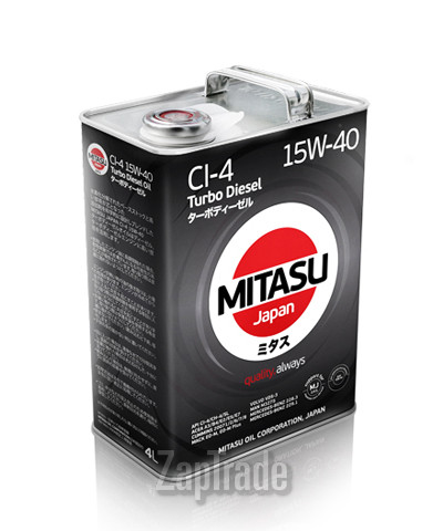 ������ �������� ����� Mitasu TURBO DIESEL CI-4 15W40,  � ��������-�������� � ������