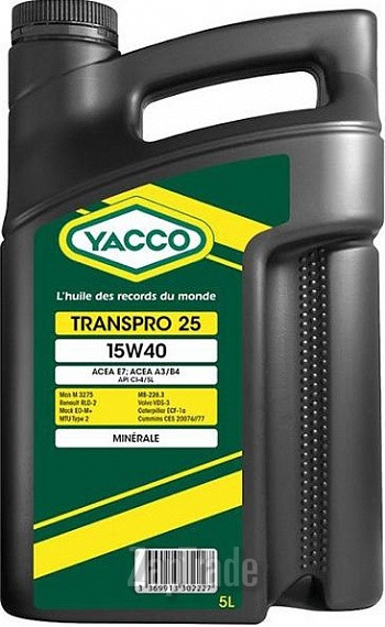 ������ �������� ����� Yacco Transpro 25,  � ��������-�������� � ������