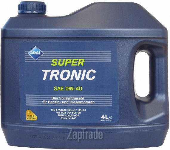 ������ �������� ����� Aral SuperTronic,  � ��������-�������� � ������