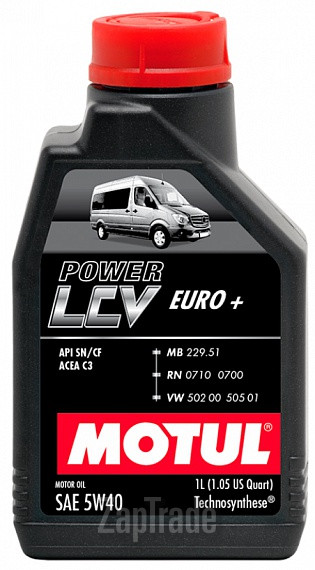 ������ �������� ����� Motul Power LCV Euro+,  � ��������-�������� � ������