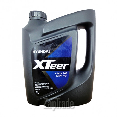 ������ �������� ����� Xteer XTeer-heavy-duty ultra 15w40,  � ��������-�������� � ������
