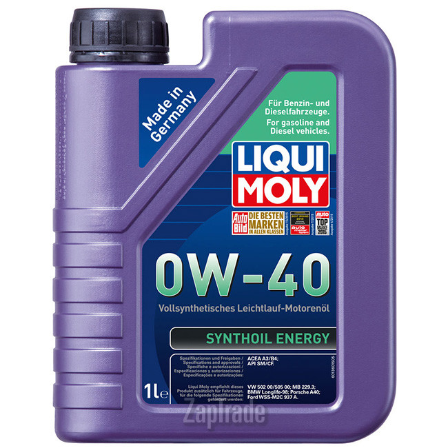 ������ �������� ����� Liqui moly Synthoil Energy,  � ��������-�������� � ������