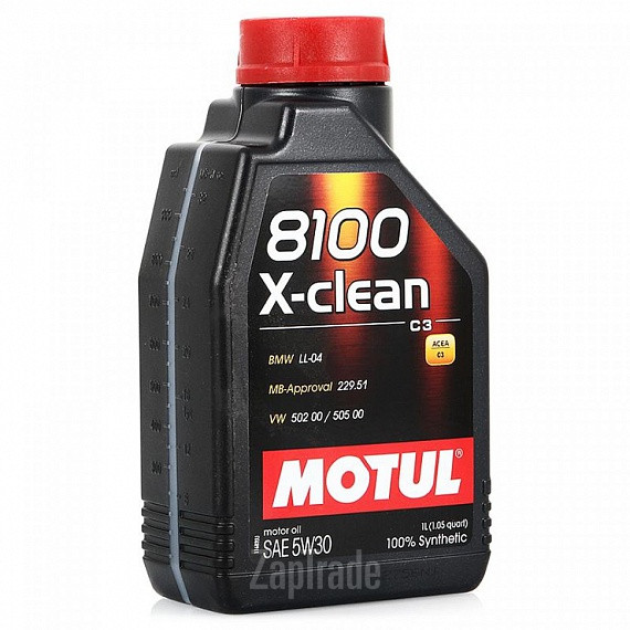 ������ �������� ����� Motul 8100 X-clean,  � ��������-�������� � ������