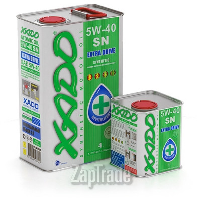 ������ �������� ����� Xado Atomic Oil 5W-40 SN,  � ��������-�������� � ������