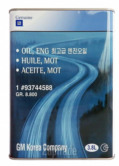 ������ �������� ����� General motors GM DAEWOO ENGINE OIL,  � ��������-�������� � ������