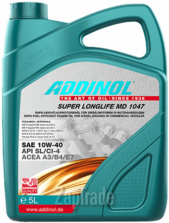 ������ �������� ����� Addinol Super Longlife MD 1047,  � ��������-�������� � ������