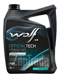 ������ �������� ����� Wolf OFFICIALTECH 15W40 MS,  � ��������-�������� � ������