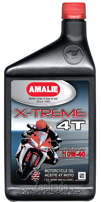 ������ �������� ����� Amalie X-treme 4-T SG Motorcycle Oil,  � ��������-�������� � ������