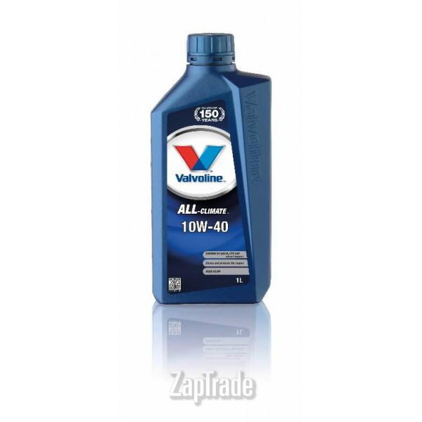 ������ �������� ����� Valvoline ALL CLIMATE EXTRA 10W-40, 1�,  � ��������-�������� � ������