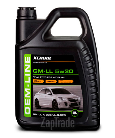 ������ �������� ����� Xenum OEM-LINE GM-LL 5w30,  � ��������-�������� � ������
