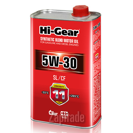 ������ �������� ����� Hi-gear SAE 5W-30 API SL/CF,  � ��������-�������� � ������