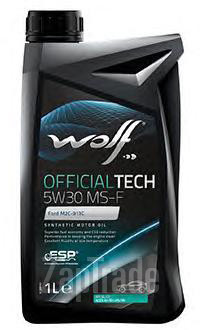 ������ �������� ����� Wolf OFFICIALTECH 5W30 MS-F,  � ��������-�������� � ������