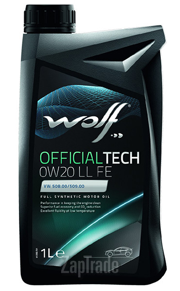 ������ �������� ����� Wolf OFFICIALTECH 0W20 LL FE,  � ��������-�������� � ������
