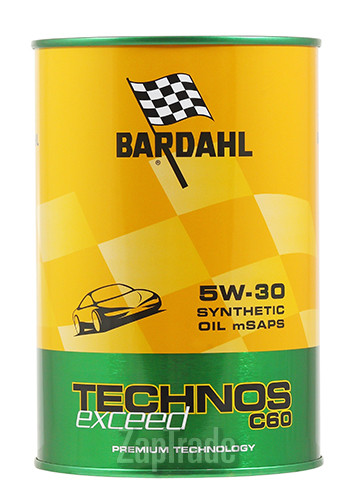 ������ �������� ����� Bardahl �60 TECHNOS  EXCEED,  � ��������-�������� � ������