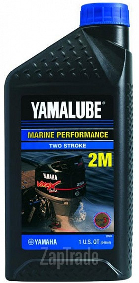 ������ �������� ����� Yamaha Yamalube 2M Marine 2-stroke Semisynthetic Oil,  � ��������-�������� � ������