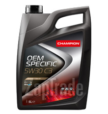 ������ �������� ����� Champion oil OEM SPECIFIC 5W30 C3,  � ��������-�������� � ������