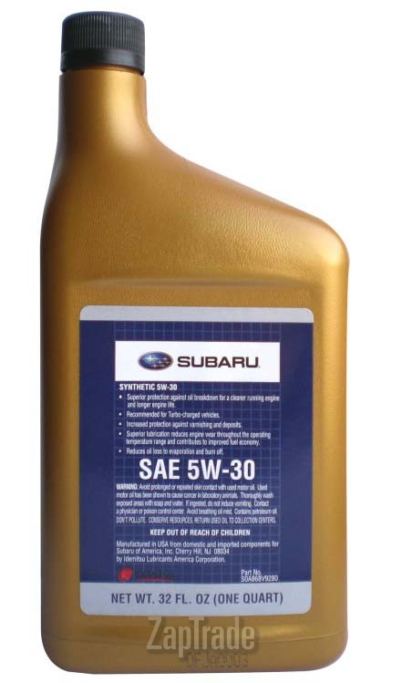 ������ �������� ����� Subaru Motor Oil,  � ��������-�������� � ������