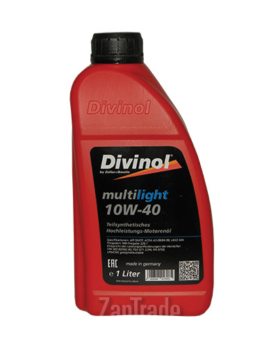 ������ �������� ����� Divinol Multilight 10W-40,  � ��������-�������� � ������