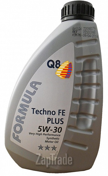������ �������� ����� Q8 Formula Techno FE Plus 5W-30,  � ��������-�������� � ������