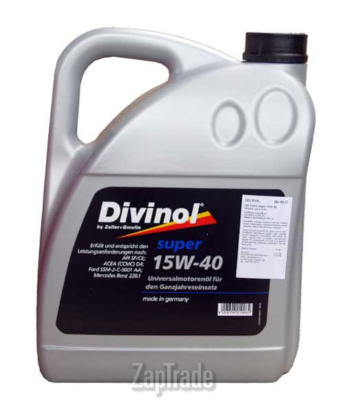 ������ �������� ����� Divinol Super 15W-40,  � ��������-�������� � ������