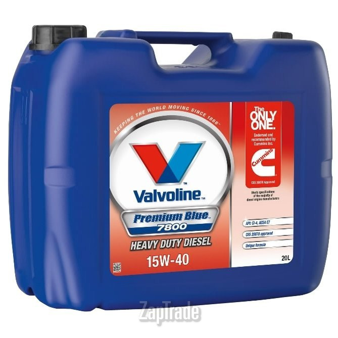 ������ �������� ����� Valvoline Premium Blue 7800,  � ��������-�������� � ������