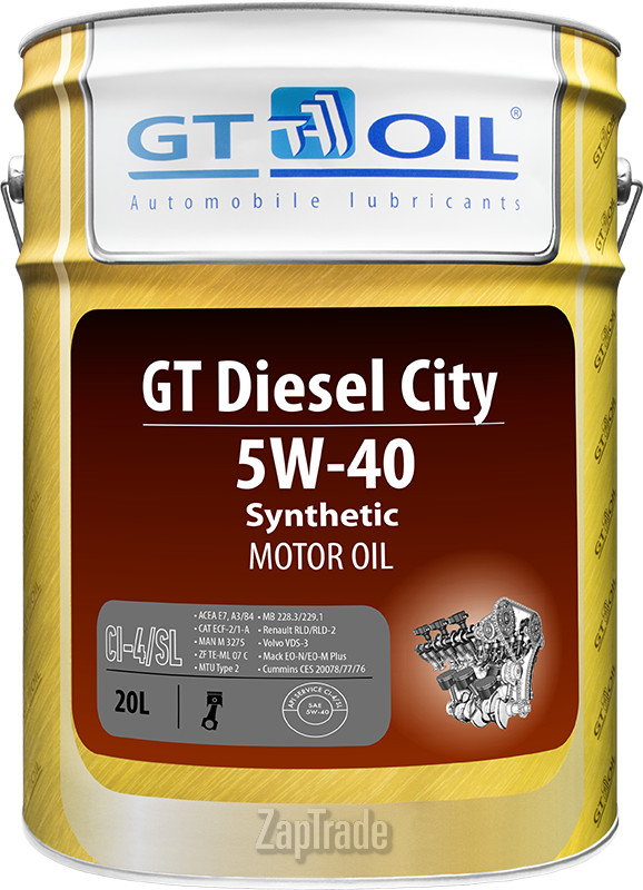 ������ �������� ����� Gt oil GT Diesel City,  � ��������-�������� � ������