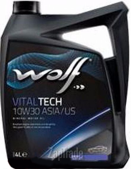 ������ �������� ����� Wolf VITALTECH 10W30 ASIA/US,  � ��������-�������� � ������