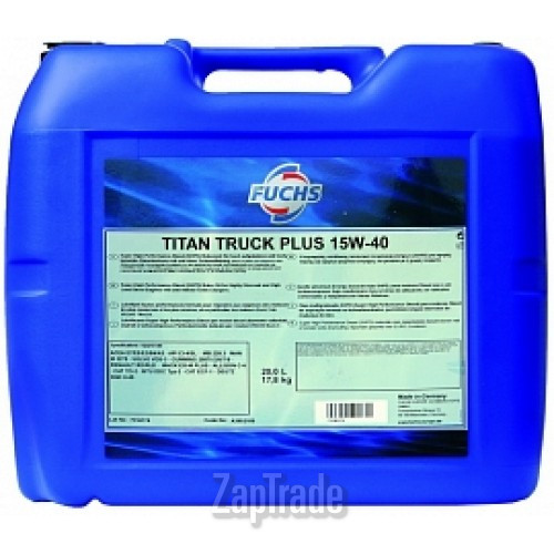 ������ �������� ����� Fuchs TITAN TRUCK PLUS,  � ��������-�������� � ������