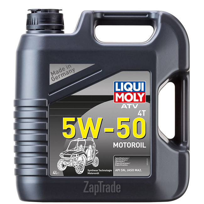 ������ �������� ����� Liqui moly ATV 4T Motoroil,  � ��������-�������� � ������