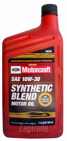 ������ �������� ����� Ford Motorcraft Premium Synthetic Blend 10W-30,  � ��������-�������� � ������