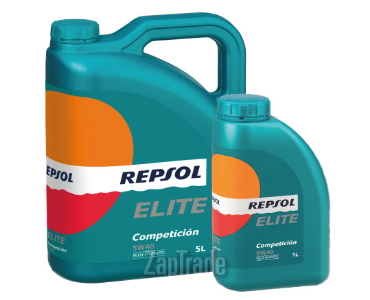 ������ �������� ����� Repsol ELITE COMPETICION 5W40,  � ��������-�������� � ������