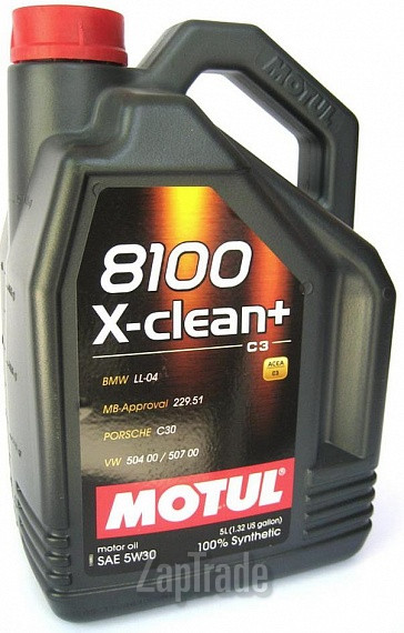 ������ �������� ����� Motul 8100 X-clean+,  � ��������-�������� � ������