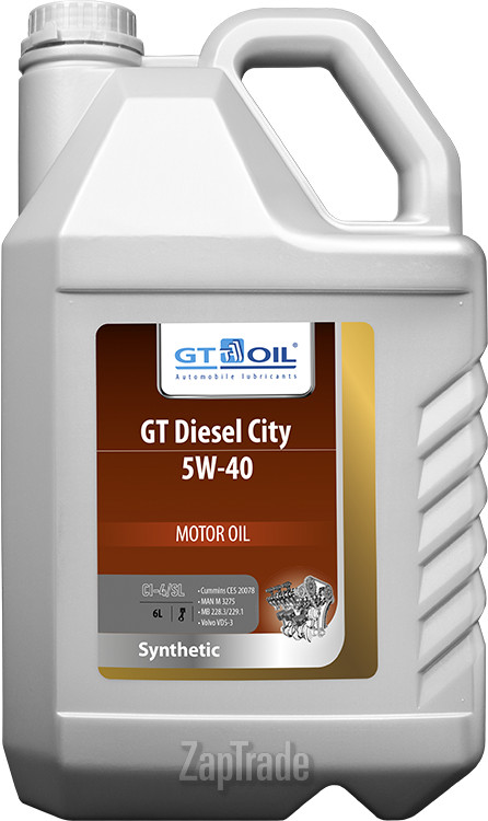 ������ �������� ����� Gt oil GT Diesel City,  � ��������-�������� � ������