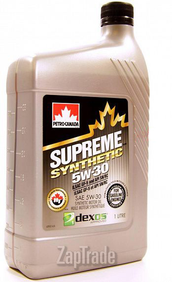 ������ �������� ����� Petro-canada Supreme Synthetic,  � ��������-�������� � ������