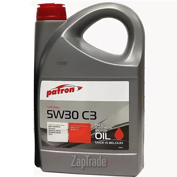 ������ �������� ����� Patron ORIGINAL C3 5W-30,  � ��������-�������� � ������