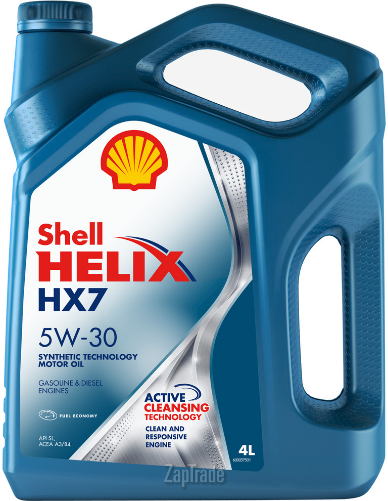 ������ �������� ����� Shell Helix HX7,  � ��������-�������� � ������