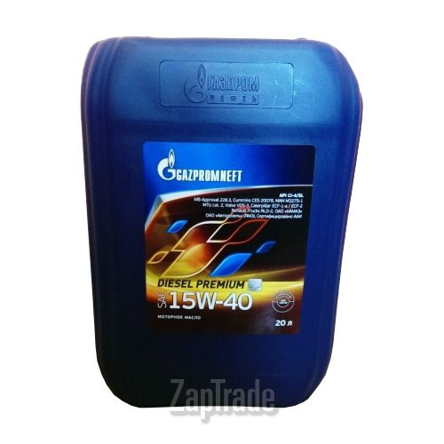 ������ �������� ����� Gazpromneft Diesel Premium 15W-40,  � ��������-�������� � ������