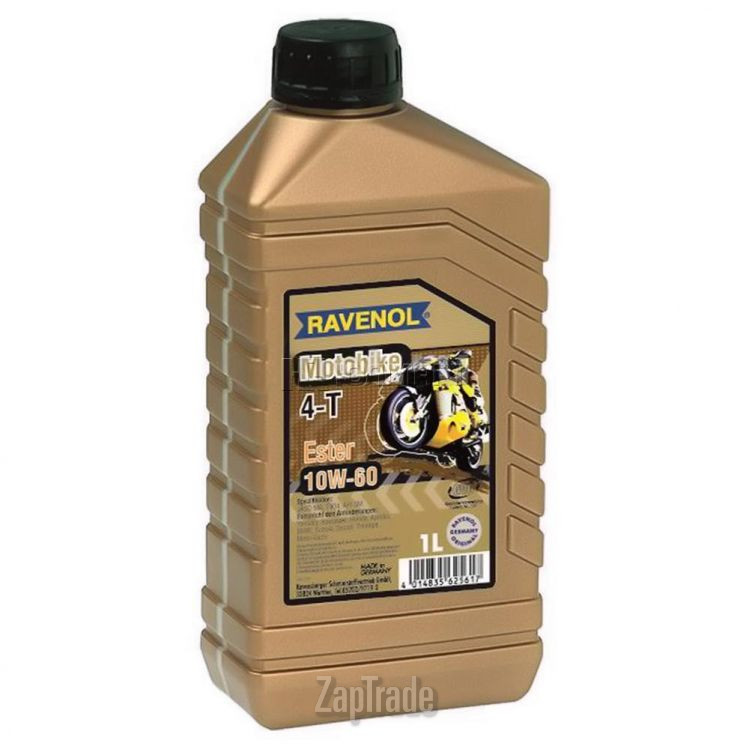������ �������� ����� Ravenol Motobike 4-T Ester,  � ��������-�������� � ������