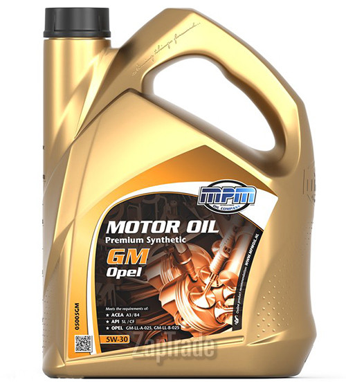 ������ �������� ����� Mpm oil Premium Synthetic GM / Opel,  � ��������-�������� � ������