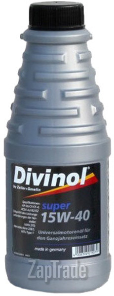 ������ �������� ����� Divinol Super 15W-40,  � ��������-�������� � ������