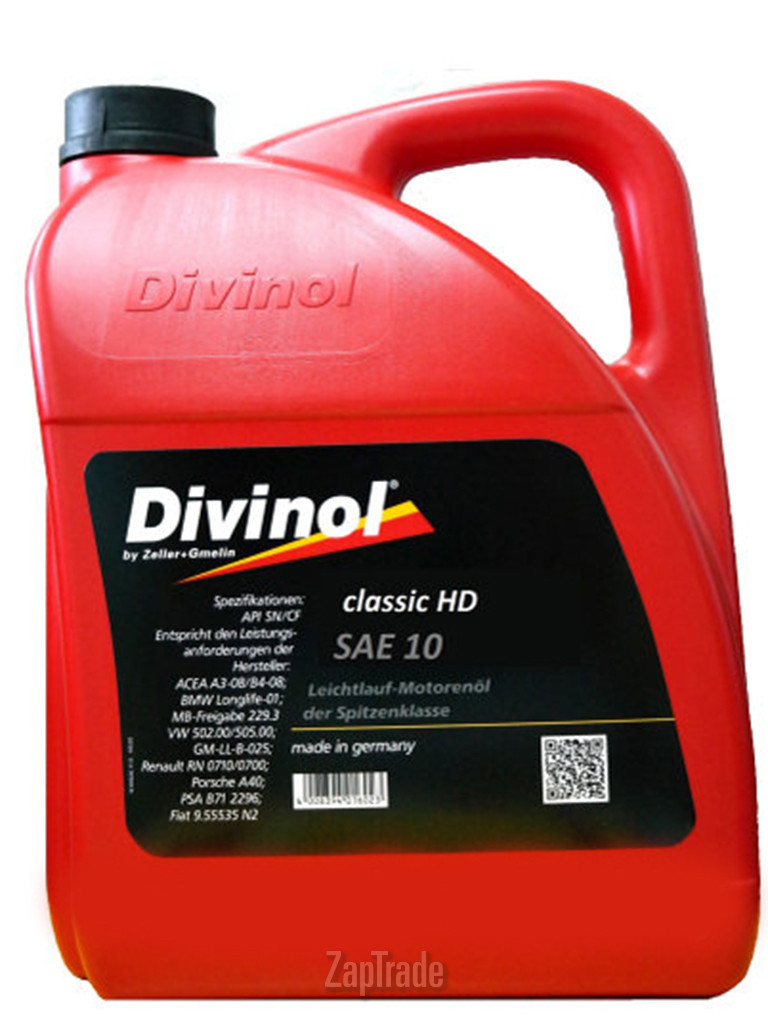 ������ �������� ����� Divinol Classic HD SAE 10,  � ��������-�������� � ������