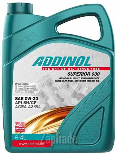 ������ �������� ����� Addinol Superior 030,  � ��������-�������� � ������