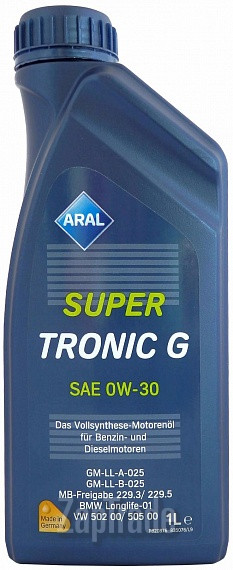 ������ �������� ����� Aral SuperTronic G,  � ��������-�������� � ������