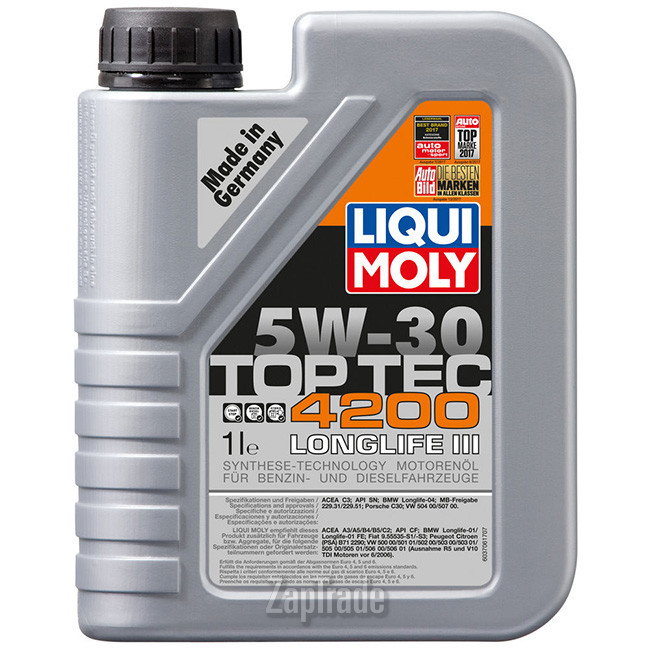 ������ �������� ����� Liqui moly Top Tec 4200,  � ��������-�������� � ������